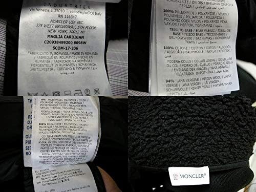 Amazon | [モンクレール] スウェット切替ボア ダウンジャケット